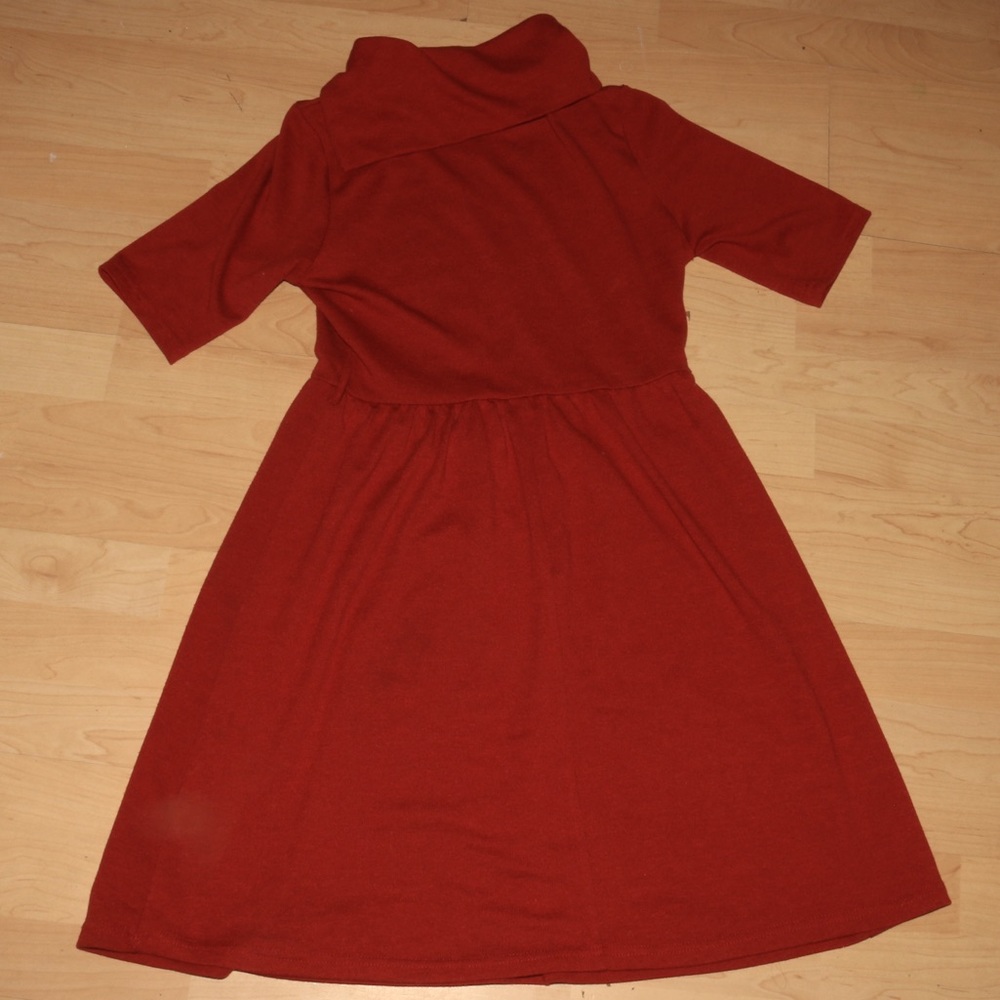 🦋 Sweater Weather Boho/Moden Vintage Dress - Picture 3 of 6